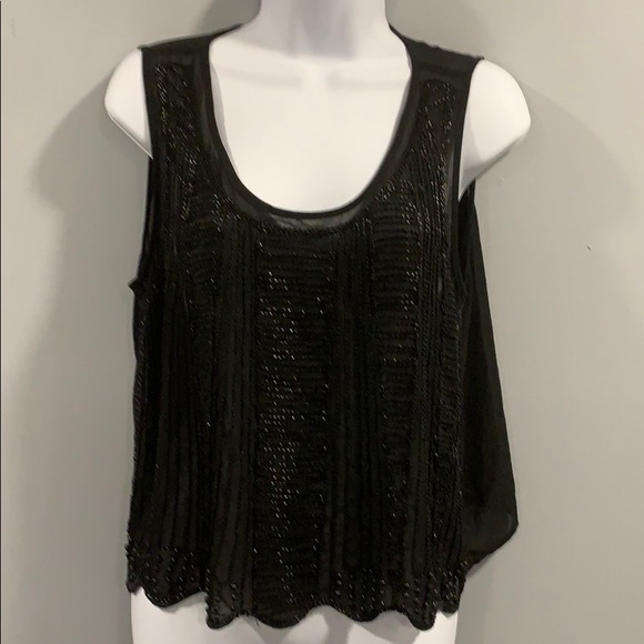 Tops - BEADED BLOUSE